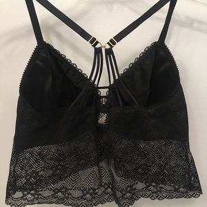 Ashley Graham Convertible Bralette black 1X NWOT